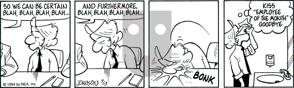 Arlo and Janis on Wednesday July 13, 1994 Comic Strip