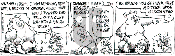 The Grizzwells on Monday July 26, 2004 Comic Strip