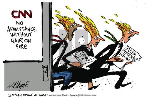 Henry Payne on Sunday August 5, 2018 Comic Strip