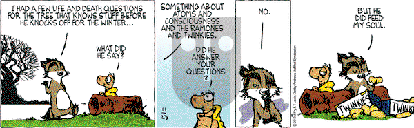 Over the Hedge on Saturday November 23, 2019 Comic Strip