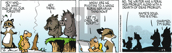 Over the Hedge - Monday January 23, 2023 Comic Strip