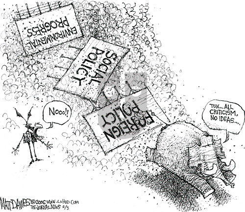 Matt Davies on Friday February 3, 2006 Comic Strip