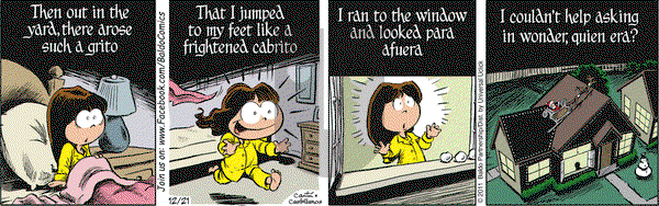 Baldo - Wednesday December 21, 2011 Comic Strip