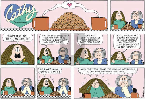 Cathy Classics on Sunday January 23, 2011 Comic Strip