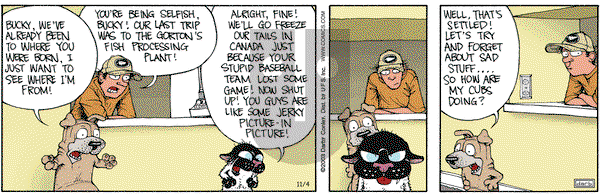 Get Fuzzy on Tuesday November 4, 2003 Comic Strip