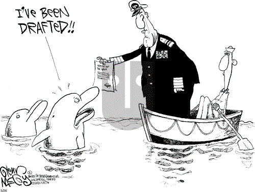 Glenn McCoy on Friday March 28, 2003 Comic Strip