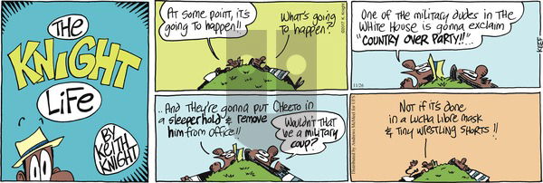 The Knight Life on Sunday November 26, 2017 Comic Strip