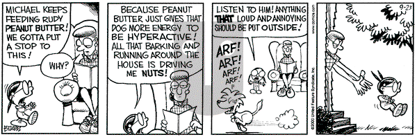 Grand Avenue on Saturday September 23, 2000 Comic Strip