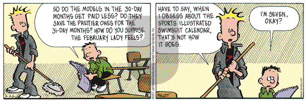 Frazz on Thursday February 22, 2007 Comic Strip