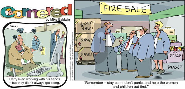 Cornered on Sunday May 13, 2018 Comic Strip