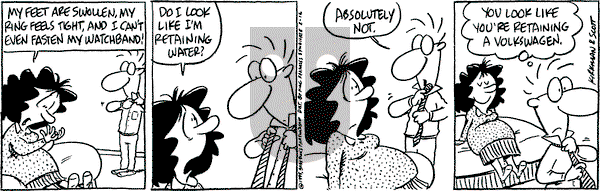 Baby Blues on Thursday February 16, 1995 Comic Strip