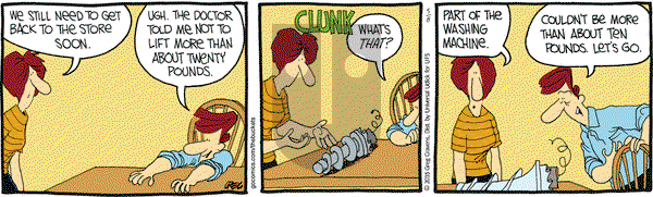 The Buckets on Friday May 8, 2015 Comic Strip