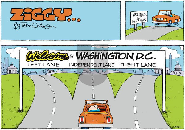 Ziggy on Sunday July 10, 2016 Comic Strip