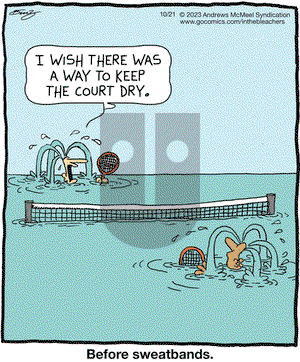 In the Bleachers - Saturday October 21, 2023 Comic Strip