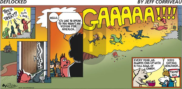 DeFlocked on Sunday October 25, 2015 Comic Strip