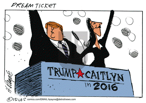 Henry Payne on Thursday July 30, 2015 Comic Strip