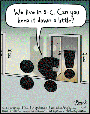 Loose Parts - Monday December 9, 2024 Comic Strip