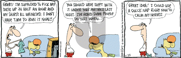 The Duplex on Friday November 24, 2000 Comic Strip