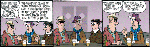 Monty on Thursday December 7, 2017 Comic Strip