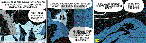 Rip Haywire on Saturday January 20, 2018 Comic Strip