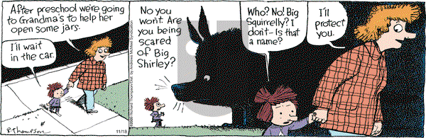 Cul de Sac on Monday November 18, 2019 Comic Strip