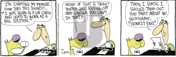 The Duplex on Monday August 8, 2016 Comic Strip