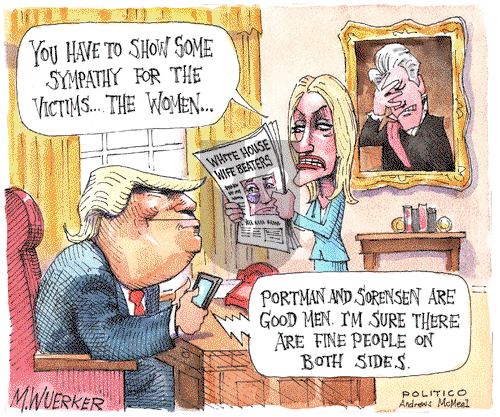 Matt Wuerker on Tuesday February 13, 2018 Comic Strip