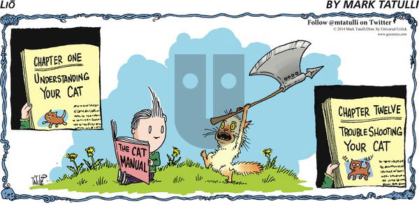 Lio - Sunday September 7, 2014 Comic Strip