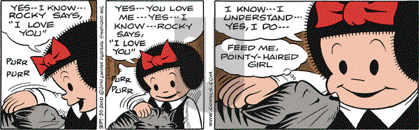 Nancy on Thursday September 30, 2010 Comic Strip