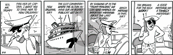 Doonesbury - Monday August 8, 1988 Comic Strip