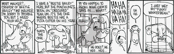 Monty on Wednesday April 25, 2001 Comic Strip
