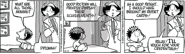 Rose is Rose on Monday September 13, 2004 Comic Strip