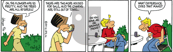 Arlo and Janis on Wednesday April 20, 2011 Comic Strip