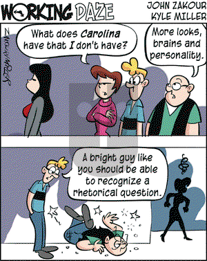 Working Daze - Saturday August 7, 2004 Comic Strip