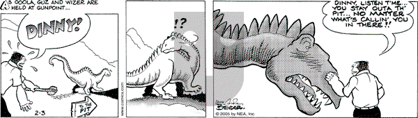 Alley Oop on Thursday February 3, 2005 Comic Strip