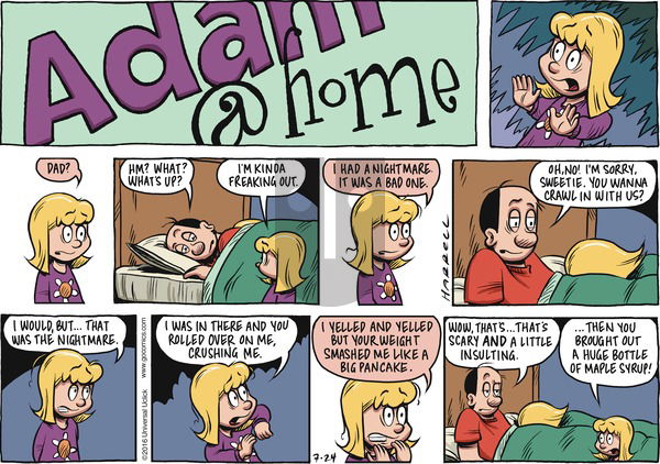 Adam@Home on Sunday July 24, 2016 Comic Strip