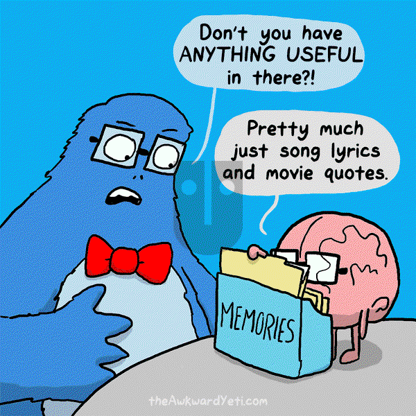 The Awkward Yeti on Wednesday March 22, 2017 Comic Strip