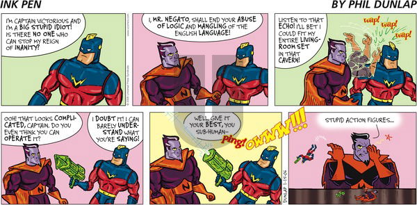 Ink Pen on Sunday January 15, 2006 Comic Strip