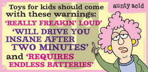 Aunty Acid on Sunday June 8, 2014 Comic Strip
