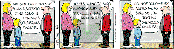 The Born Loser on Friday December 24, 2010 Comic Strip