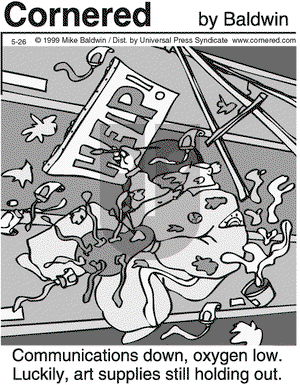 Cornered on Wednesday May 26, 1999 Comic Strip