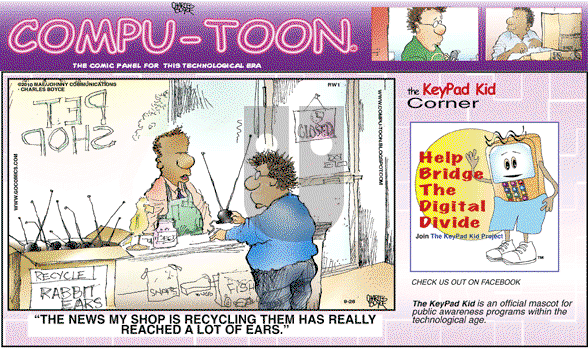 Compu-toon on Sunday September 26, 2010 Comic Strip