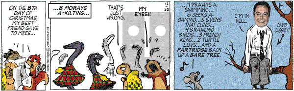 Over the Hedge on Tuesday December 20, 2011 Comic Strip