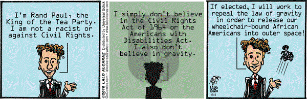 La Cucaracha on Friday June 4, 2010 Comic Strip