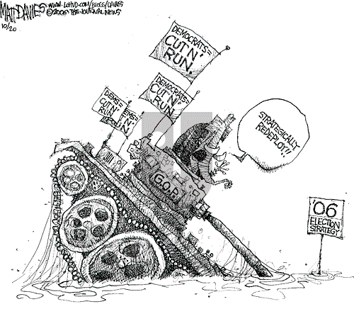 Matt Davies on Friday October 20, 2006 Comic Strip