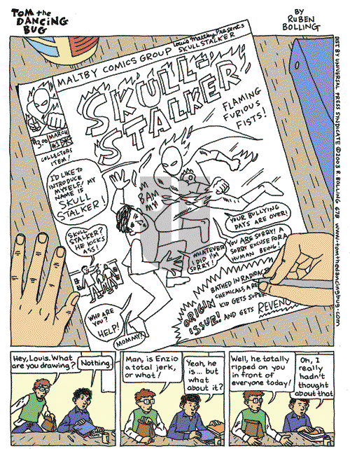 Tom the Dancing Bug on Saturday December 20, 2003 Comic Strip
