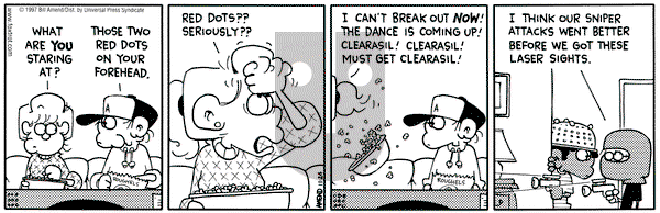 FoxTrot on Saturday February 28, 1998 Comic Strip