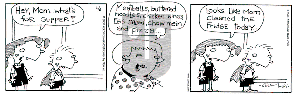 Soup to Nutz - Old on Monday November 6, 2000 Comic Strip
