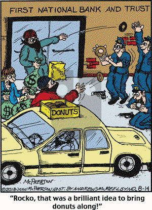 Close to Home on Tuesday August 14, 2018 Comic Strip