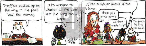 Breaking Cat News on Tuesday March 19, 2019 Comic Strip